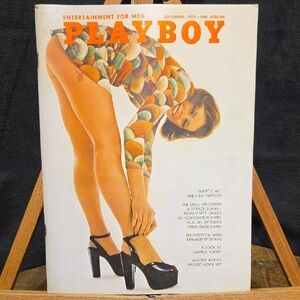 Vintage Playboy Magazine September 1972